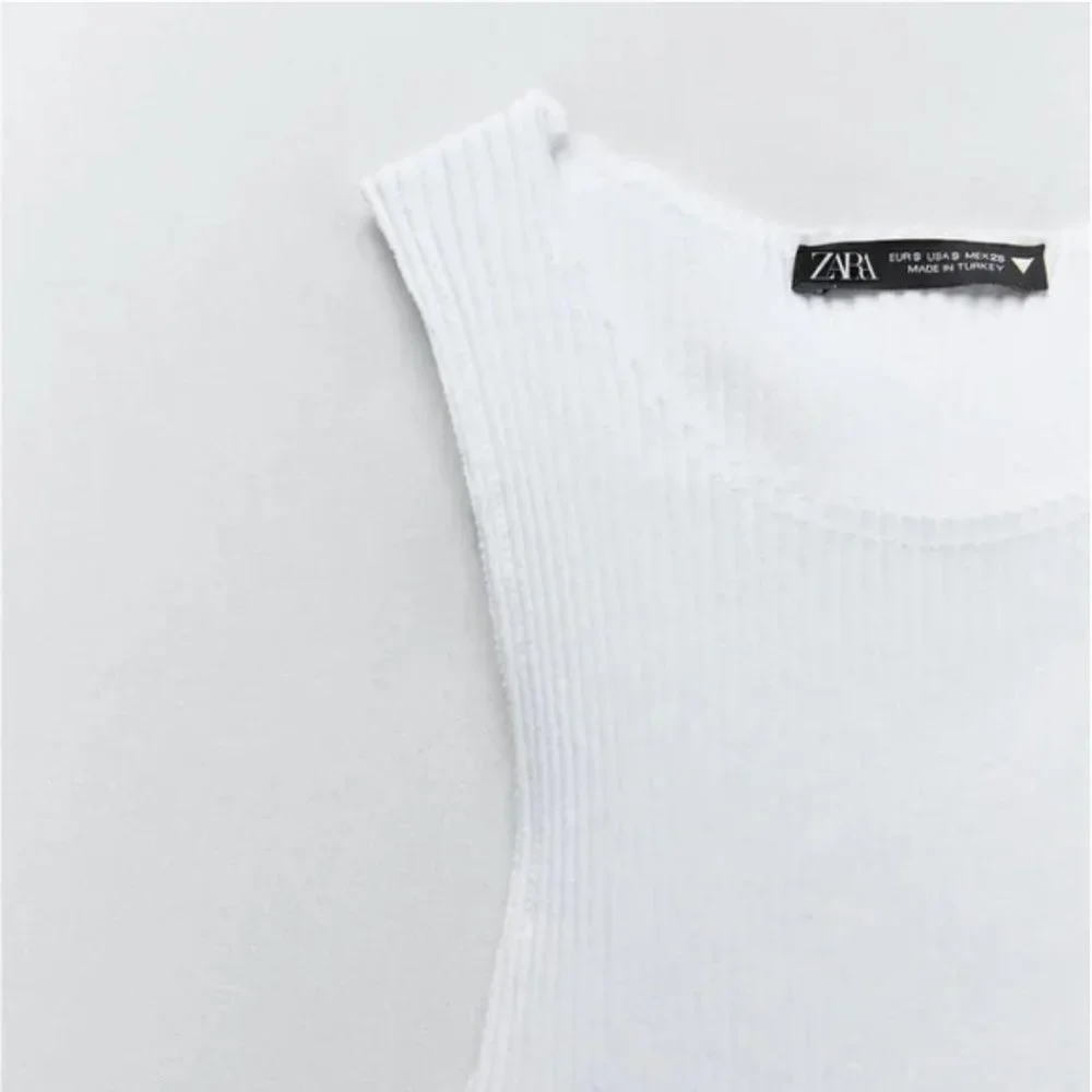 Zara Ribbed Top L - Picture 7 of 8